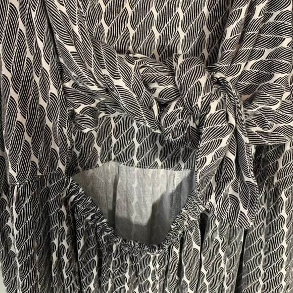 NEW Kate Quinn nautical black rope‎ strappy goucho flowy wide leg crop jumpsuit - Picture 4 of 10